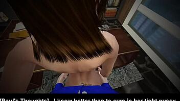 Bride’s seduction in anime hentai gets me every time