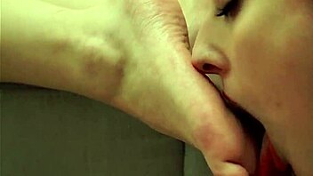 Perfect feet to worship in hot lesbian action