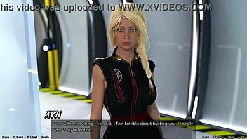 3D game with busty blondes and monster cocks