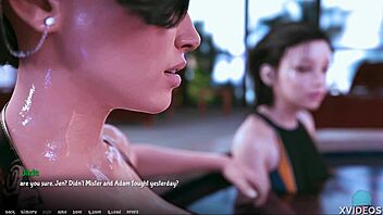 A O A Academy 22 - Shiny Glossy Wet Rebecca In Roleplay