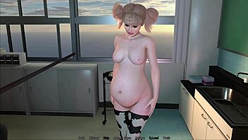 blonde bbw teen 18+ fucked with lactating big tits