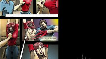 Cartoon sex - babes get pussy fucked and screaming from cock in rough missionary and doggystyle