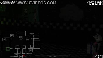 Beating night 1 and unlocking the gallery - five lustful nights