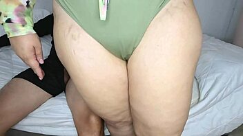 Naughty Stepmom Soraya Culona Fucks Stepson in Empty House with Curvy Latina Body