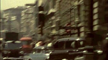 Retro Swinging Action in Sixties London Scene