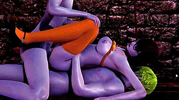 Velma Cosplay Fuck In 3D Cartoon Game With Anime Costumes!