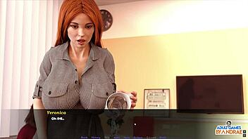 Ep4 ella is happy and suddenly got licked while on the phone seducing the devil