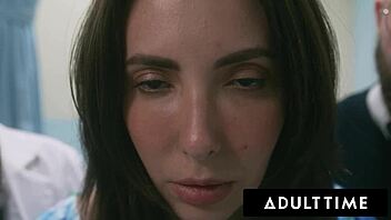 Pregnant Casey Calvert gets a rough hospital gang bang