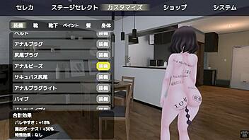 Sereka Exposes Herself Outdoors in a Naked Coat Without Being Noticed