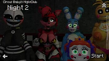 Beating night 1 and unlocking the gallery - five lustful nights