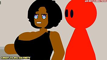 Accidental Threesome Hits Part 2 with Big Ass Anime Group