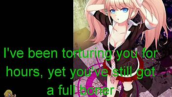 Shaved Headed Lesbian Anal Fucked In Lezdom Bondage