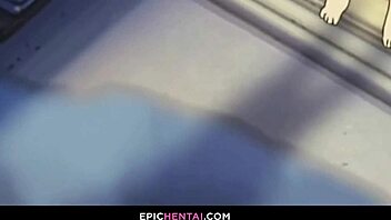 Virgin wataru fantasizes big titties in anime