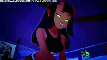 Meru the succubus seduces in part 1