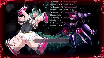 heroic saga of lumina the brave scene 4 with monster battles 😎