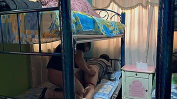 I fucked my neighbor's boyfriend he got horny and pounded my ass secretly