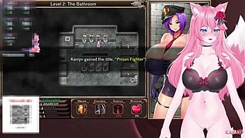 Vtuber Kanakovt teases and uses catgirl's pussy non-stop with loud moaning ASMR