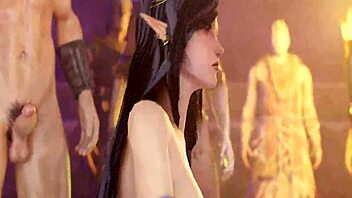 i watched the black castle collapse with intense banging and monster cocks