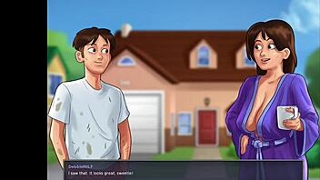 super busty stepmom in summertime saga 12 3d hentai game