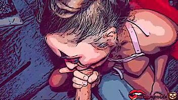 Intense halloween fuck with hot clown!