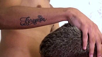 Teen twink threesome with monster cocks and blowjobs