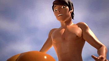 3dgspot oily babe with bubble butt gets pussy pounded by monster cock at beach 3d animation