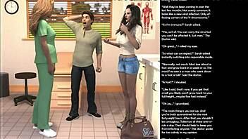 Oh, check out this small 18+ gesture in 3D cartoon sex