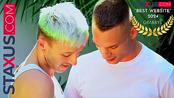 Staxus Catches Gardener Masturbating, Offers Full Help In Nature