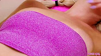 sexy blonde gets super horny and craves wild action