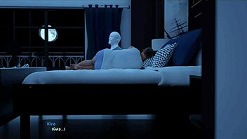 3D game with cheating MILF and her monster cock