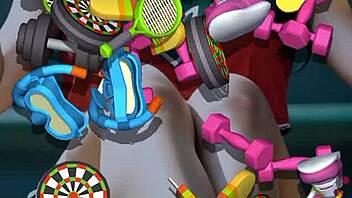 chatting about game hentai in a casual anime vibe