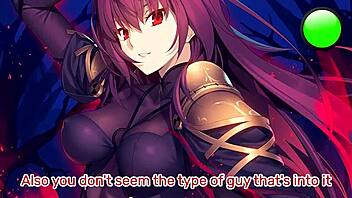 scathach's femdom edging training in fate go hentai joi