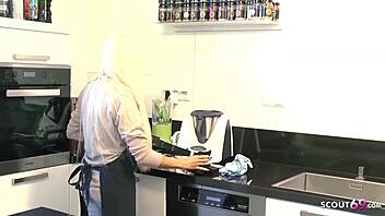 tight teen forced to fuck at work