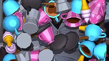 chatting about game hentai in a casual anime vibe