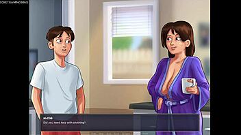 super busty stepmom in summertime saga 12 3d hentai game