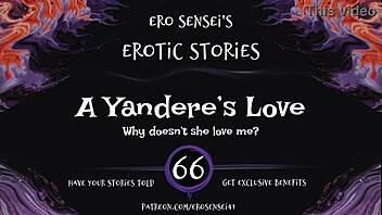 Listen to yandere's erotic audio for intense masturbation orgasms!
