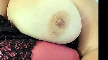 busty mature gilf gets wild in homemade lingerie