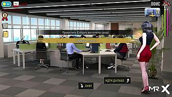 Butt plug shoved in mouth during intense hentai action!