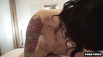 when goth girl anna de ville gives that look