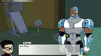 18titans part 21 – Enjoying Blackfire with Starfire and Jinx
