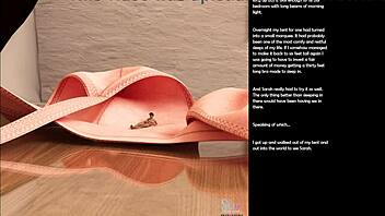 Oh, what's that small gesture in episode 44 of this 3D cartoon sex comic?