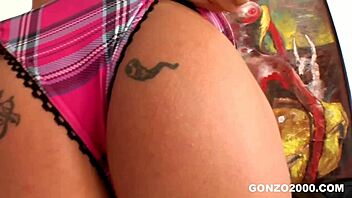 Hairy Babe Squirts During Face Fucking And Anal