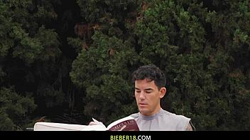 ryer owens and jc hunt in hot gay bareback scene