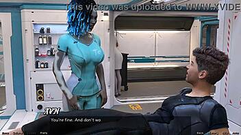 stranded in space 26 - she want to touch my cock
