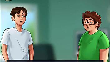 Summertime Saga 56 Brings Intense Anime Action with Big Tits