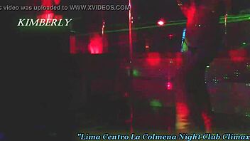 Peruvian dancers in a nightclub special sex scene