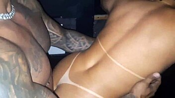 At swing club, sucked stepson’s black cock unknowingly. What a wild mix-up!