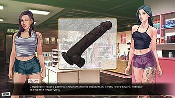 Big black cock fucking in cartoon anime