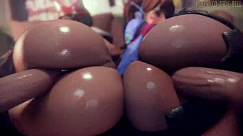 Dva Bends Over For Kiriko's Doggystyle Kiss