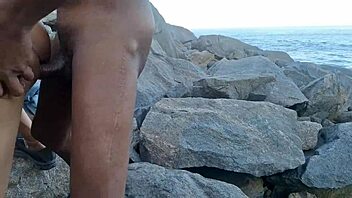 You won't believe how these african guys tricked me into a cum-covered double!